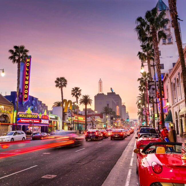 Los angeles holiday destination
